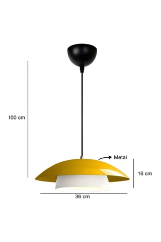Hanglamp - Zwart - 40 W