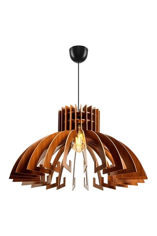 Hanglamp 162 - Naturel en Zwart - 60 W