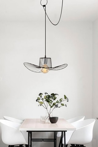 Hanglamp Tel - Zwart - 100 W