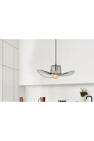 Hanglamp Tel - Zwart - 100 W