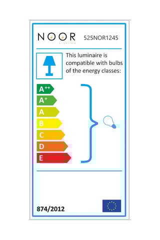 Handlamp Manavgat - Zwart en Koperkleurig - 5 x 100 W