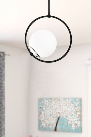 Hanglamp Dolunay - Zwart - 40 W