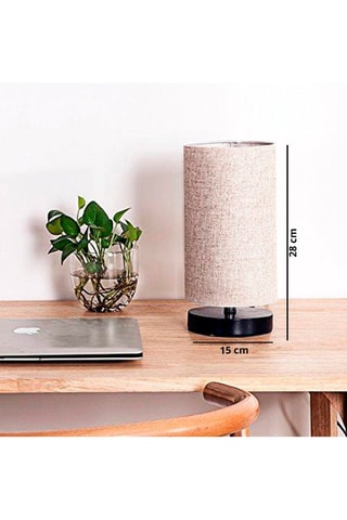 Tafellamp - Crèmekleurig - 60 W