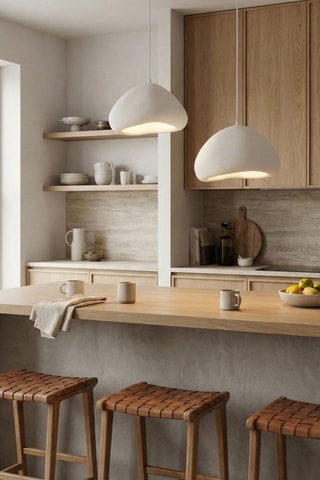 Hanglamp - Wit - 2 x 40 W