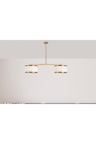 Suspension Way - Goudkleurig en Wit