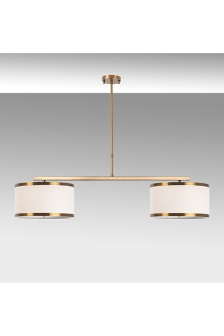 Suspension Way - Goudkleurig en Wit