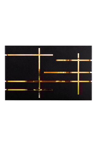 Wandlamp - Zwart en Goudkleurig - 100 W