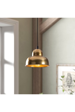 Hanglamp - Goudkleurig - 40 W