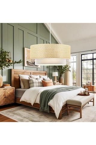 Hanglamp - Beige - 40 W