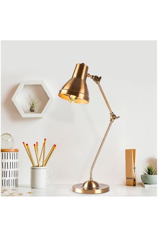 Tafellamp - Goudkleurig - 40 W