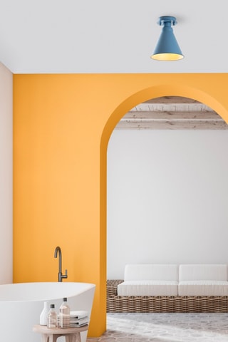 Plafondlamp - Blauw - 40 W