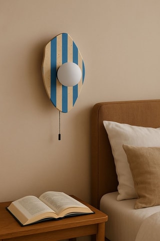 Travertijn Wandlamp - beige