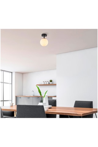 Plafondlamp - Zwart en Goudkleurig - 15 W