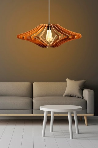 Hanglamp - Bruin - 45-60 W