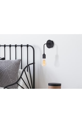 Wandlamp - Zwart - 40 W