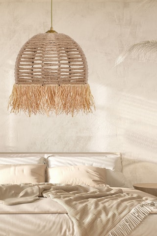 Hanglamp - Crèmekleurig - 60 W