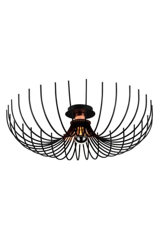 Plafondlamp Aspendos - Zwart - 100 W