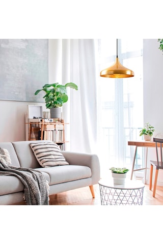 Hanglamp Tattoo - Goudkleurig - 40 W