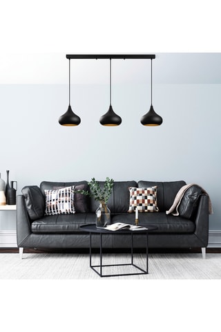 Suspension Muba - Noir - 3 x 40 W