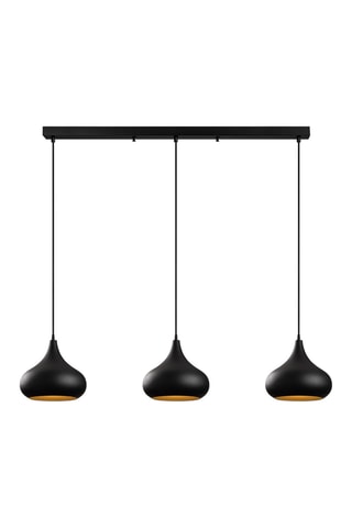 Suspension Muba - Noir - 3 x 40 W