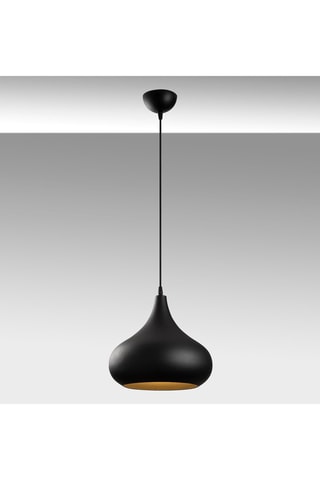 Hanglamp Saglam  - Zwart - 100 W
