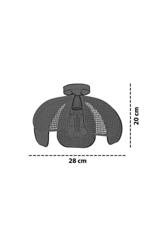 Plafondlamp - Camel - 40 W