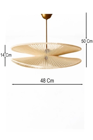 Hanglamp - Ecru - 40 W