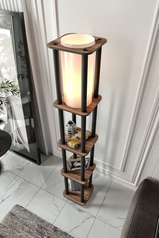 Lamp met Element - Naturel