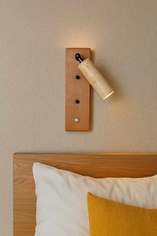 Wandlamp - Beige - 40 W