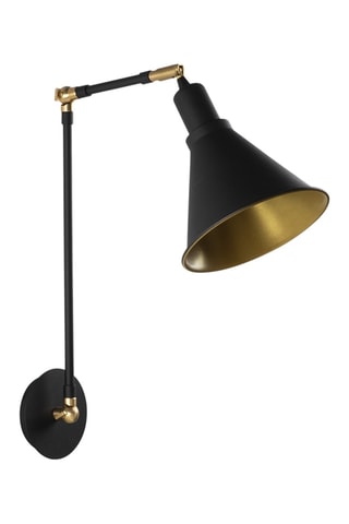 Wandlamp Berceste - Zwart - 40 W