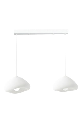 Hanglamp - Wit - 2 x 40 W