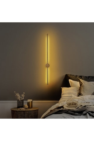 Wandlamp - Zwart - 13 W