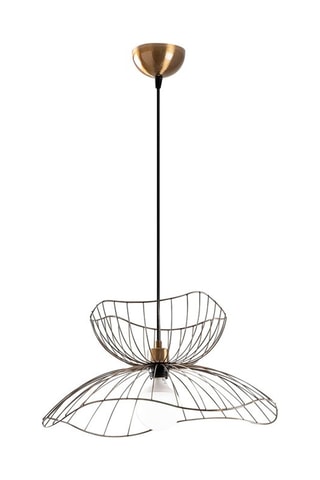 Hanglamp Farac - Goudkleurig - 60 W