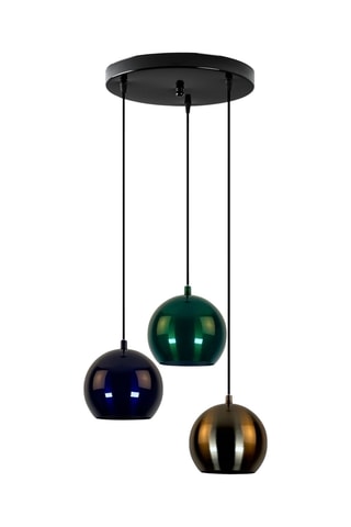 Hanglamp - Zwart - 3 x 40 W