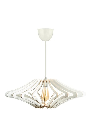 2 Hanglampen - Wit - 45/60 W