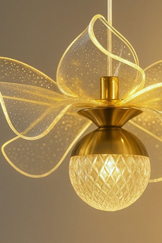 Ledhanglamp - Goudkleurig