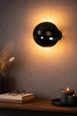 Wandlamp - Zwart - 8 W