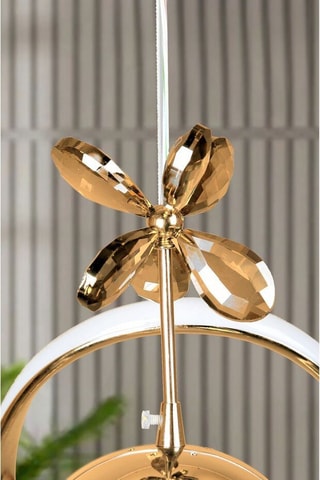 Ledhanglamp - Goudkleurig