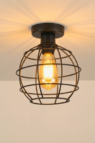 Plafondlamp - Zwart - 40 W