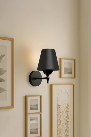 Wandlamp - Zwart - 40 W