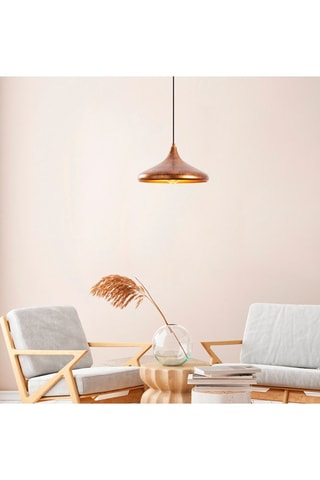 Hanglamp - Goudkleurig en Koperkleurig - 40 W