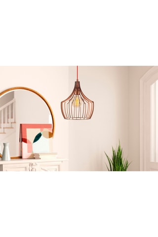 Hanglamp Mezopotamya - Bronskleurig - 100 W