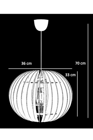 Hanglamp - Wit - 45-60 W