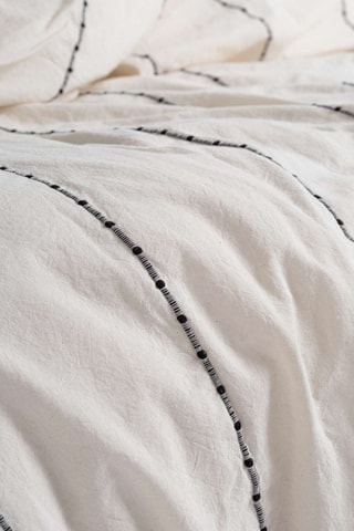 Conjunto de edredão - Cru