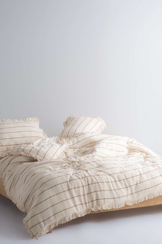 Conjunto de edredão - Cru