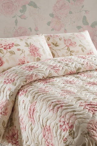 Conjunto colcha Care Rosa-maquilhagem