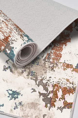 2 tapis de bain - Blanc - 50 x 60 cm, 60 x 100 cm