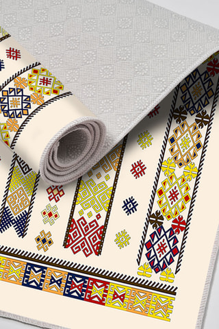 2 tapetes de banho - bege - 50 x 60 cm, 60 x 100 cm