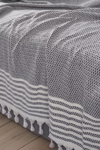 Manta de sofá - Antracite - 180 x 220 cm