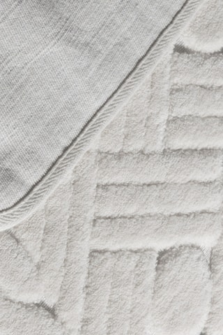 2 tapis de bain - Blanc - 50 x 60 cm, 60 x 100 cm